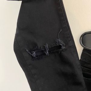 Black Topshop skinny jeans size 26